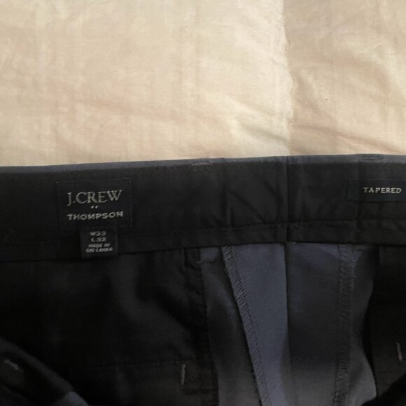 J Crew Thompson Pant - Four Season Wool Blue - Picture 7 of 9